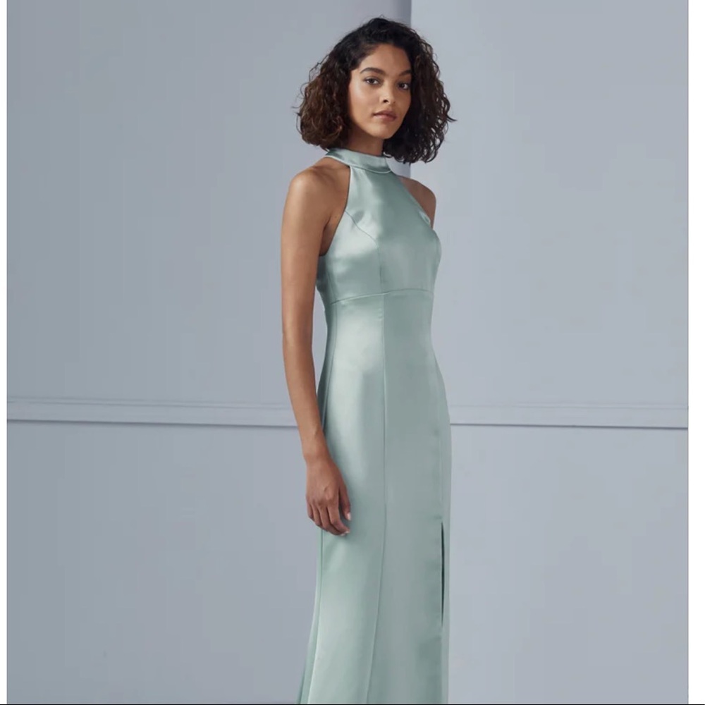 BLACK AMSALE Bridesmaids Dress